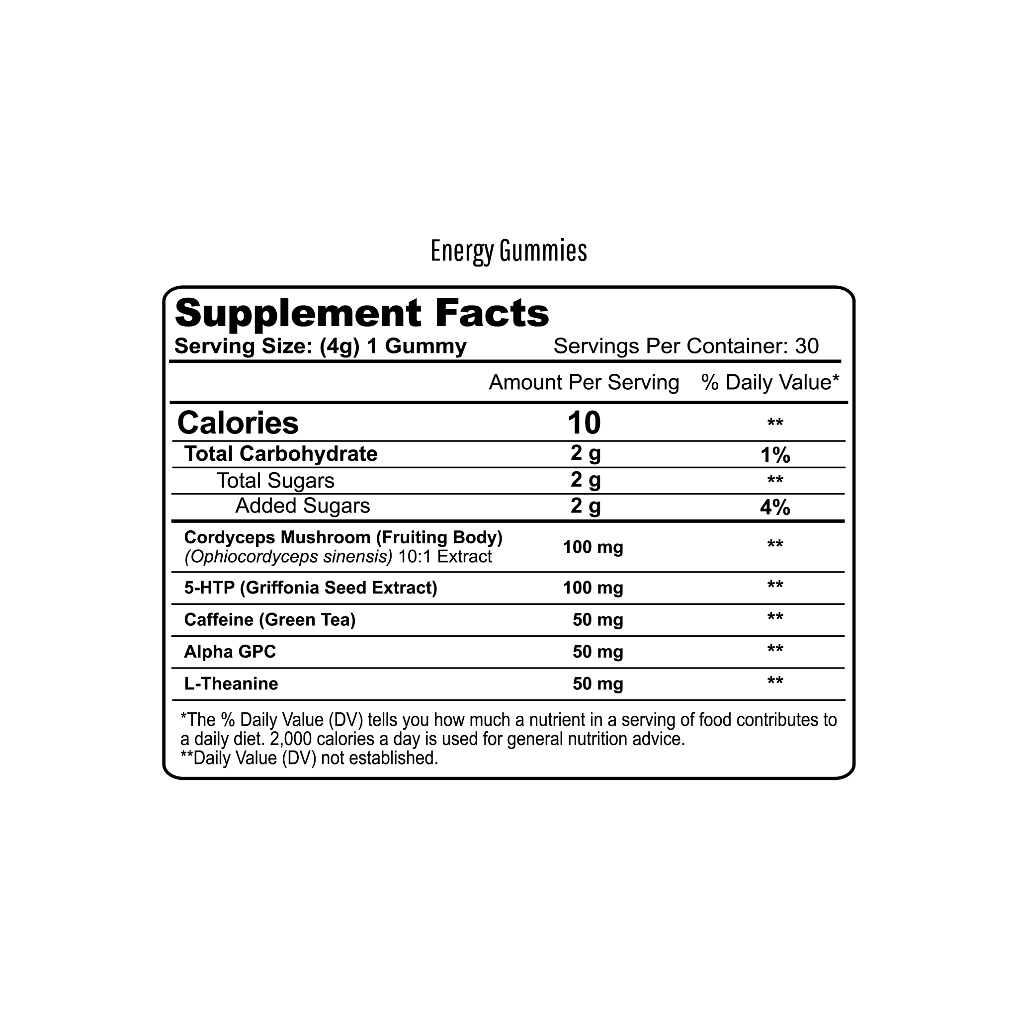 supplement facts